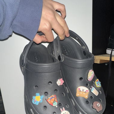 Platform crocs