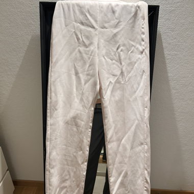 Pink suit trousers