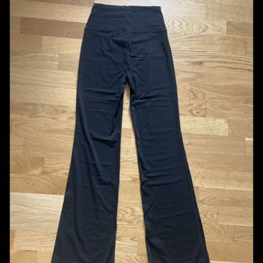 Leggings neri flare, black, taglia M, Aybl