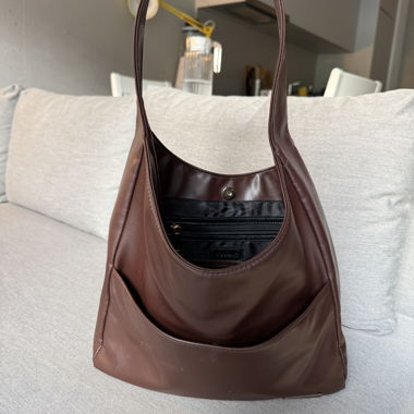 Braune Handtasche Mittelgross