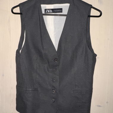 Gilet ZARA grigio, XS