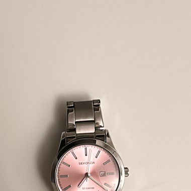 Pink watch