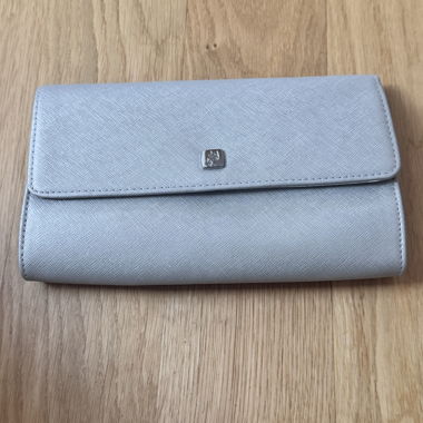 Lancome Silver Clutch Bag
