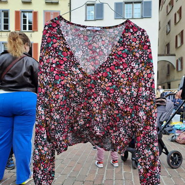 Blusa da donna floreale