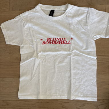 T-shirt Blonde Bombshell