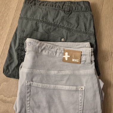 Kurze Hosen (grau & olive)