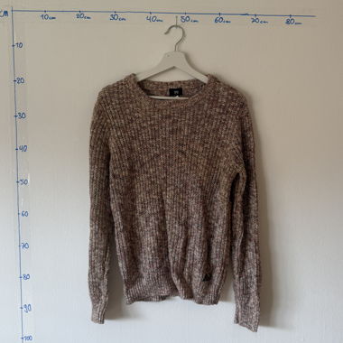 Pull en maille grossière