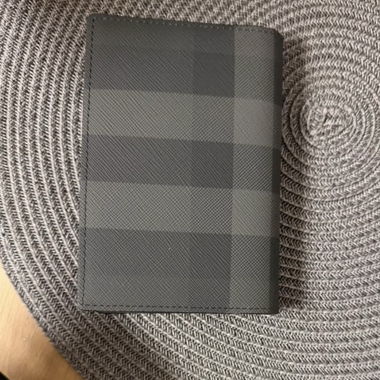 Burberry Kartenetui in Schwarz kariert