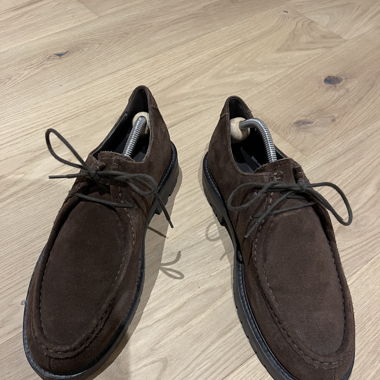 Massimo Dutti Derby Schuhe braun