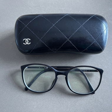 CHANEL black glasses