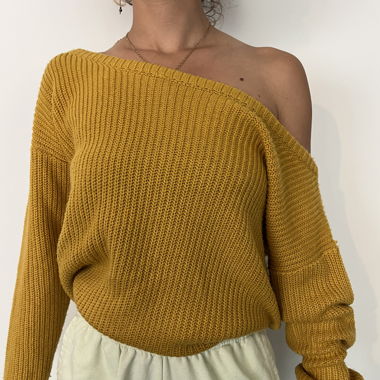 Pull en mailles 