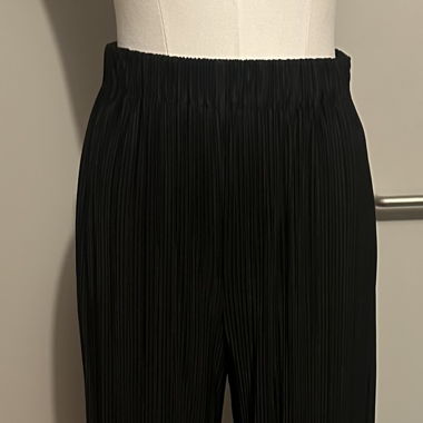 Pantalon plissé noir Samsøe