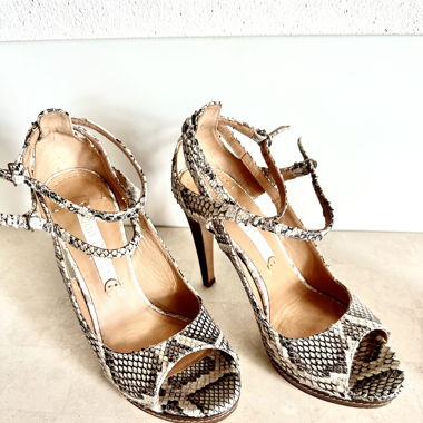Magnifique Escarpins Jeans Rodin