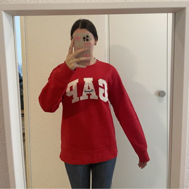 GAP Red Sweatshirt