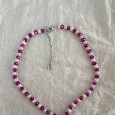 Handmade hamsa necklace