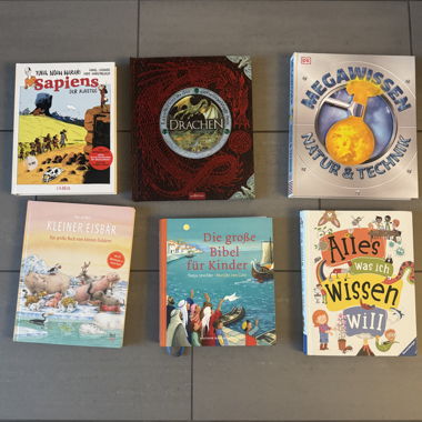 Set di libri per bambini (6 pezzi)