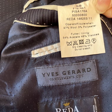 Anzug Yves Gerarde