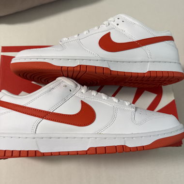 Nike Dunk Low Retro rot/weiss