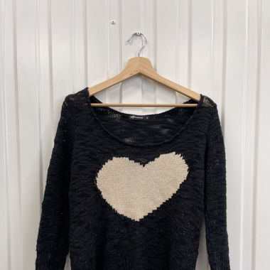 Pull cœur 
