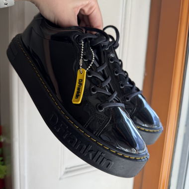 Sneakers nere verniciate D.Franklin 39