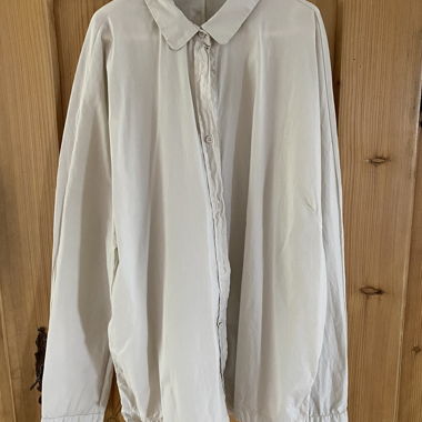 Light Beige Button-Up Shirt