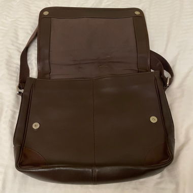 Sac bandoulière brun
