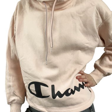 Sweat à capuche Champion rose