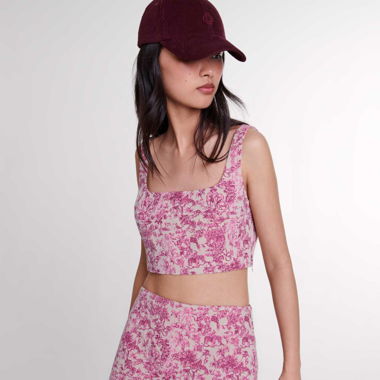 Brassière / crop top Maje