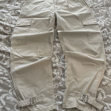 Beige Cargo Hose von pageone, Grösse 36