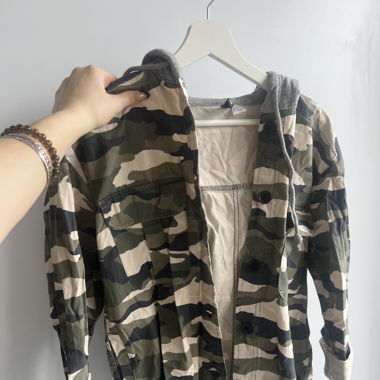 Y2K Camouflage Jacke