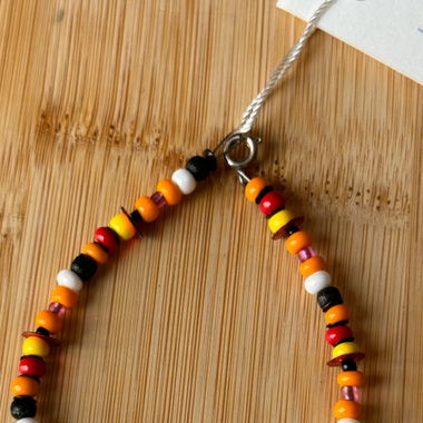 Buntes Retro Perlen Armband