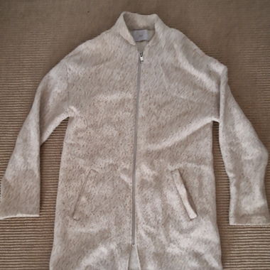 Hellbraun-Beige Übergangsjacke 