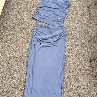 Set due pezzi blu