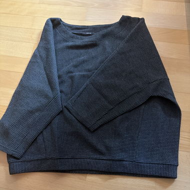 Pull en maille OPUS gris foncé