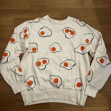 Cream-coloured Oii Sweatshirt