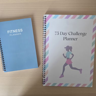 Planner per fitness, set da 2