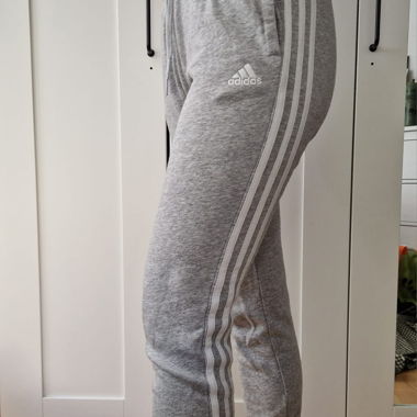 Adidas Jogginghose grau