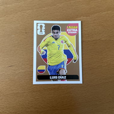 Luis Diaz Extra Bronze Sticker