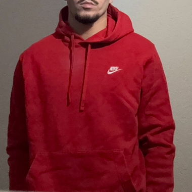 Felpa Nike rossa L