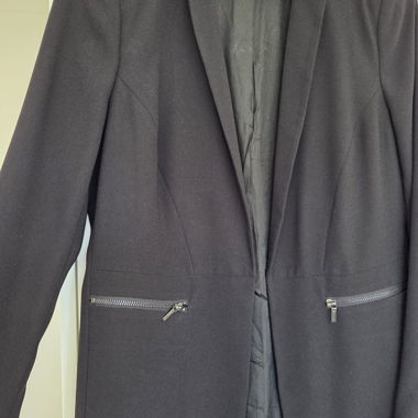 Schwarzer Blazer