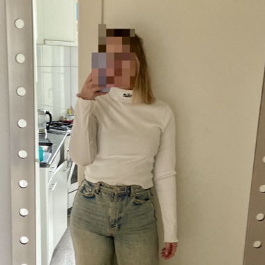Nike Rollkragen-Top