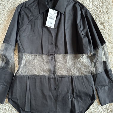 Zara Black Shirt Size Small *Brand New*