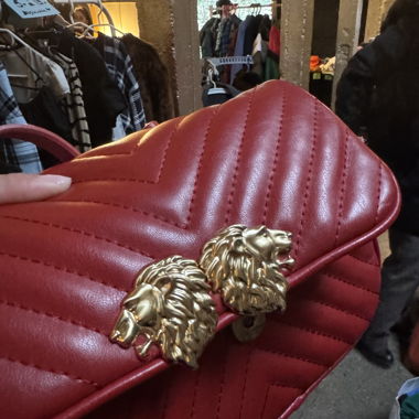 Sac bandoulière/ceinture rouge 