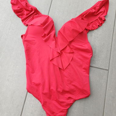 Body de bain rouge