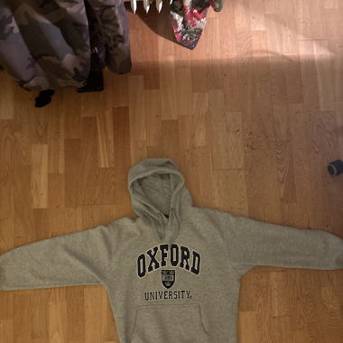 Oxford university kapputzenpulli