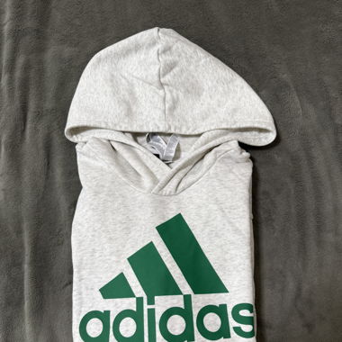 Hoodie Adidas Athletics gris clair – Taille M