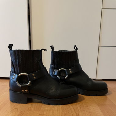 Biker Boots Leder von Bronx