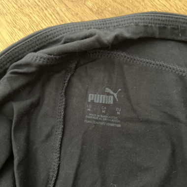 Black Puma Leggings