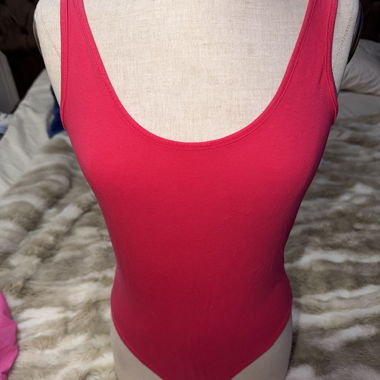 Fuchsia Pink S Bodysuit