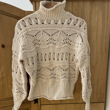 Rollkragenpullover (gestrickt)